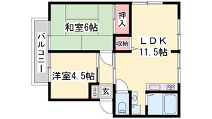 サンシティ国分寺の物件間取画像